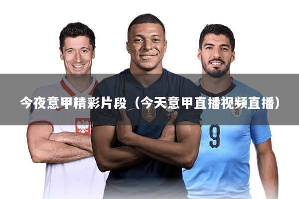 今夜意甲精彩片段（今天意甲直播视频直播）